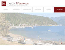 Tablet Screenshot of jasonweinman.com